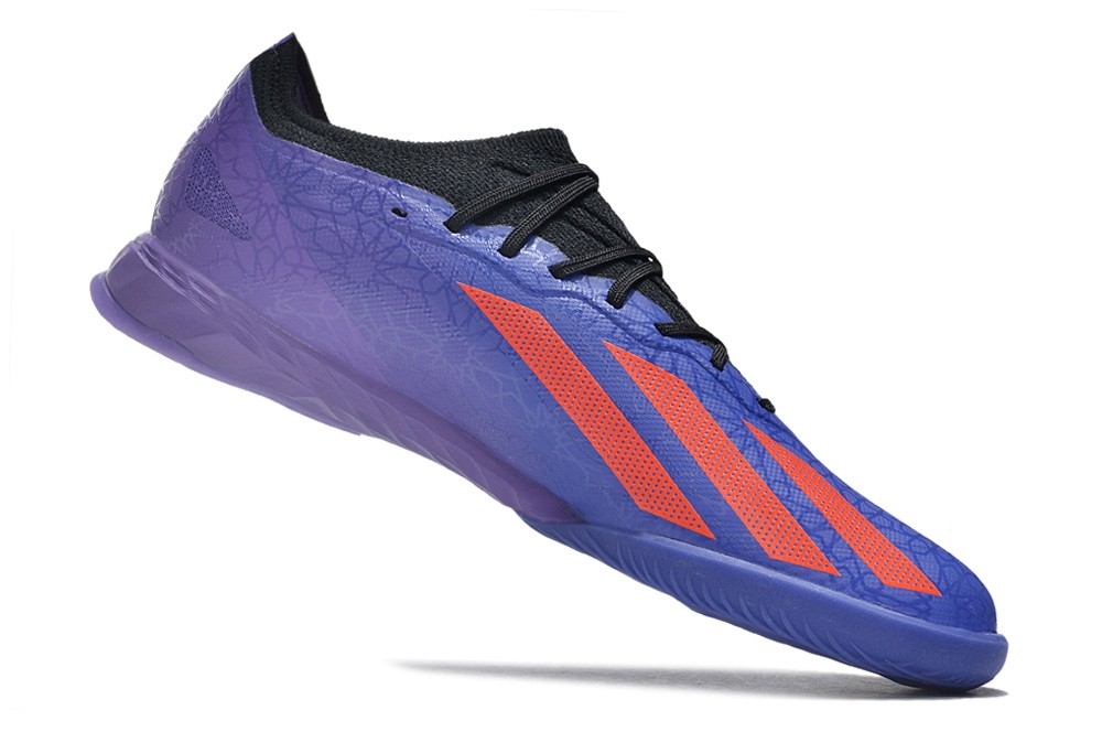 Adidas X CrazyFast.1 IN Indoor Cleats Salah Egyptian Nights - Purple/Red/Gold