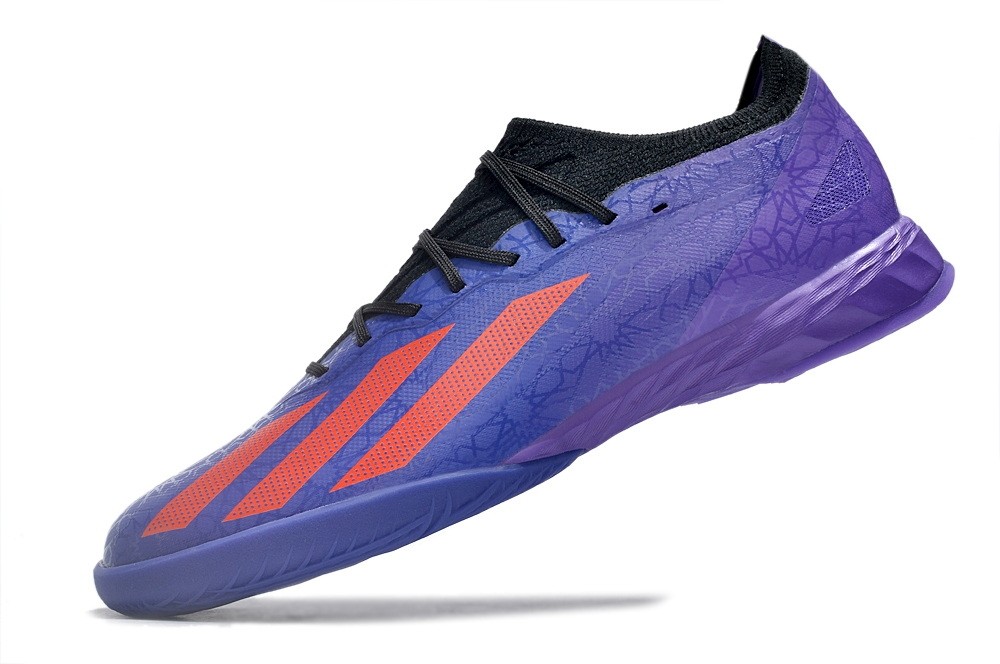 Adidas X CrazyFast.1 IN Indoor Cleats Salah Egyptian Nights - Purple/Red/Gold
