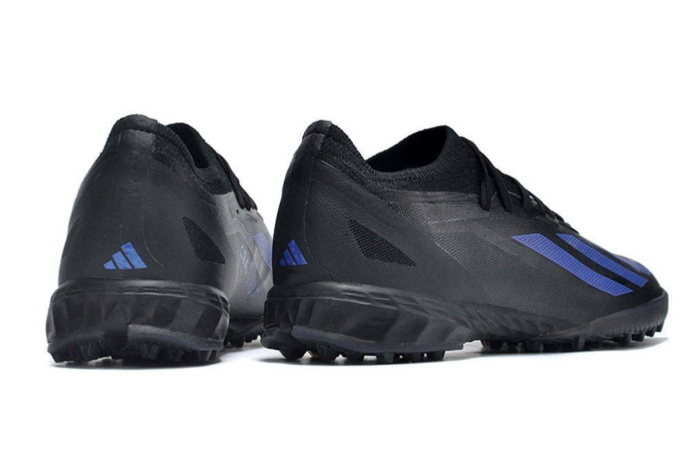 Adidas X CrazyFast.1 TF Turf Soccer Cleats Nightstrike - Core Black