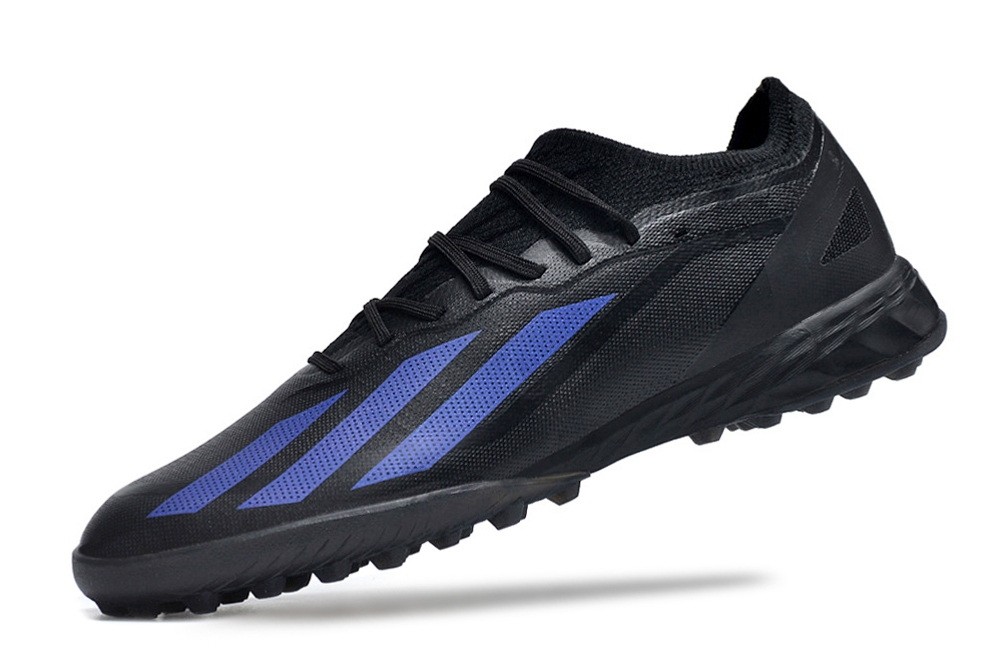 Adidas X CrazyFast.1 TF Turf Soccer Cleats Nightstrike - Core Black