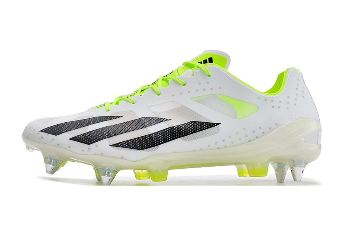 Adidas X Crazyfast+ Laced SG Soft Ground Crazyrush - White/Lucid Lemon/Core Black