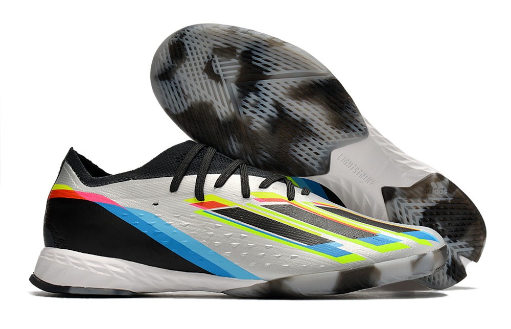 Adidas X Speedportal.1 IC Beyond Fast - Silver Metallic/Black/Yellow