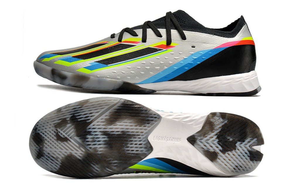 Adidas X Speedportal.1 IC Beyond Fast - Silver Metallic/Black/Yellow