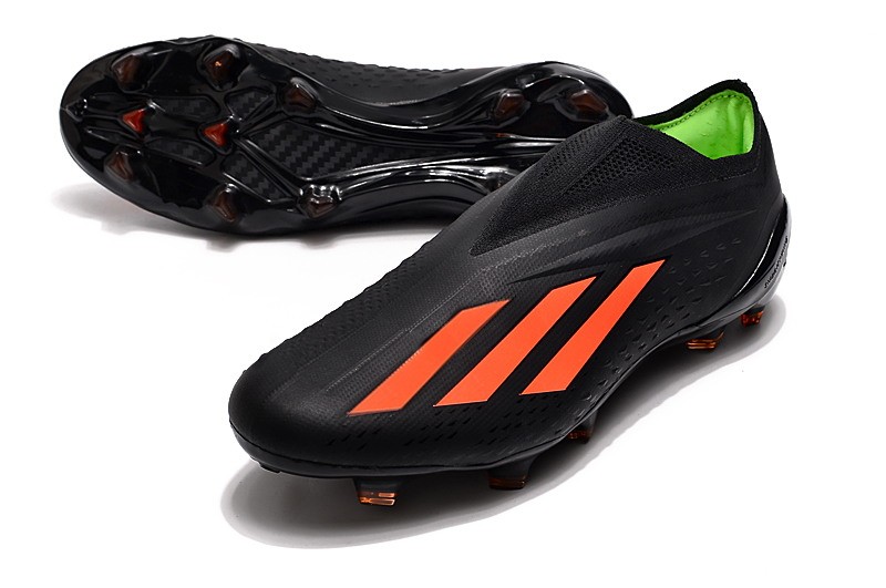 Adidas X Speedportal+ FG Shadowportal - Black/Solar Orange/Green