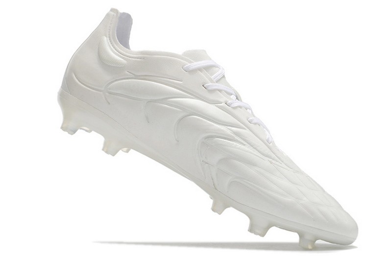 Adidas Copa Pure.1 FG Soccer Cleats Pearlized - White/Zero Metallic