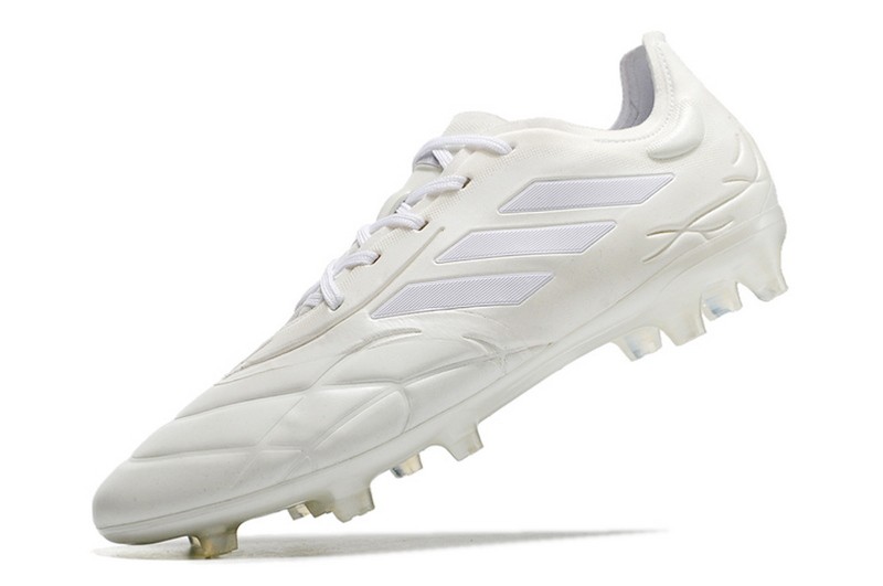 Adidas Copa Pure.1 FG Soccer Cleats Pearlized - White/Zero Metallic