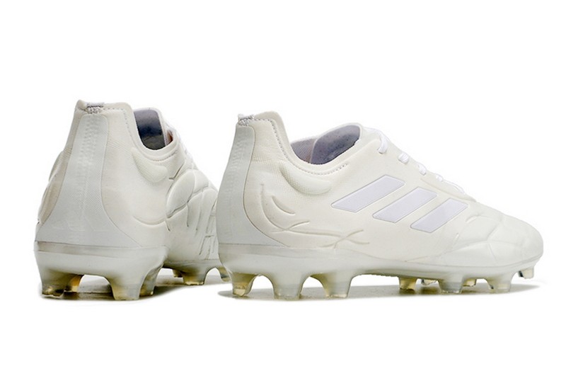 Adidas Copa Pure.1 FG Soccer Cleats Pearlized - White/Zero Metallic