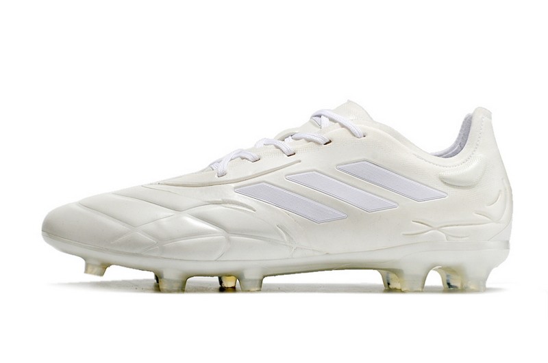 Adidas Copa Pure.1 FG Soccer Cleats Pearlized - White/Zero Metallic