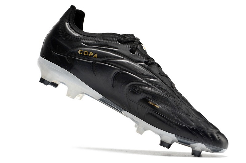 Adidas Copa Pure.1 FG Soccer Cleats Teaser - Black/Gold Metallic