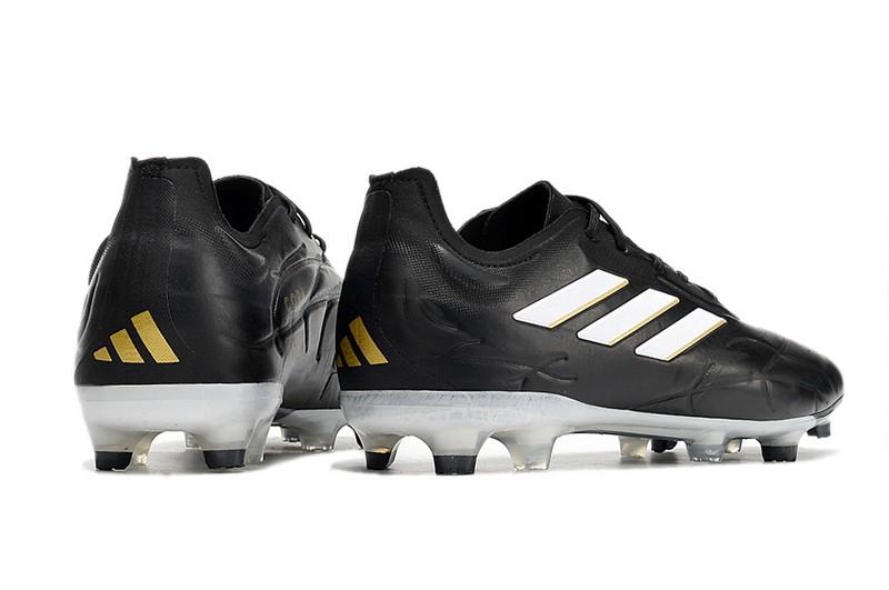 Adidas Copa Pure.1 FG Soccer Cleats Teaser - Black/Gold Metallic