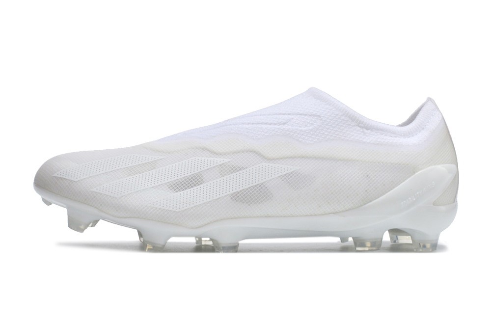 Adidas Laceless X Crazyfast.1 FG Pearlized Pack - All White