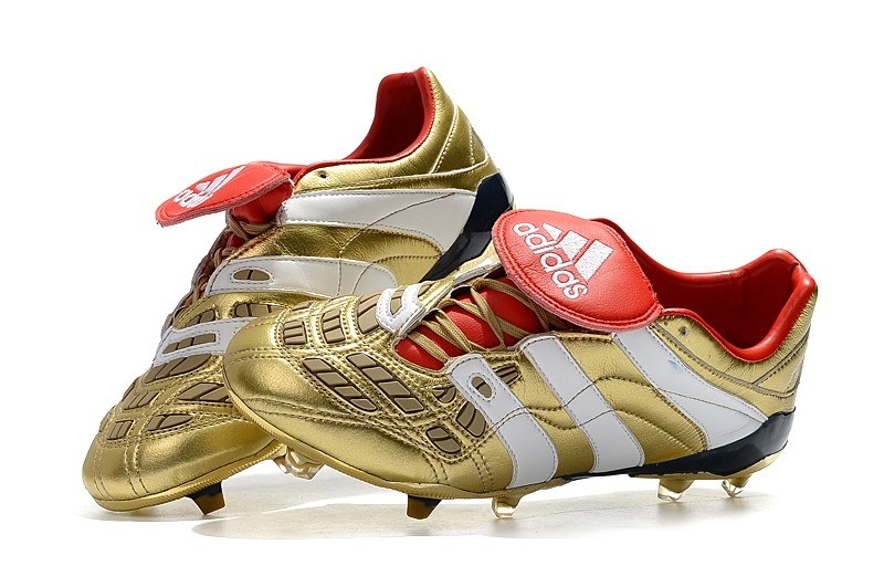 Adidas Predator Accelerator Zinedine Zidane FG - Gold Metallic/White/Navy