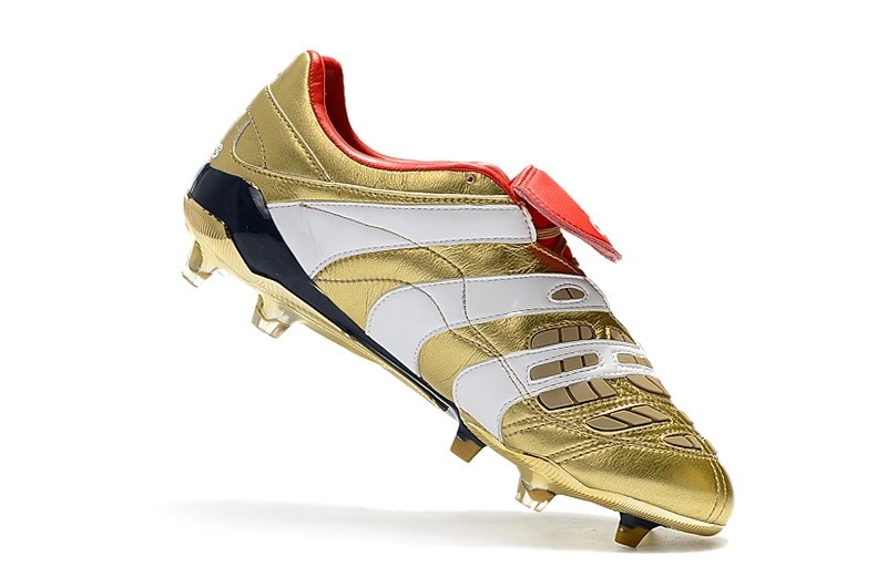 Adidas Predator Accelerator Zinedine Zidane FG - Gold Metallic/White/Navy