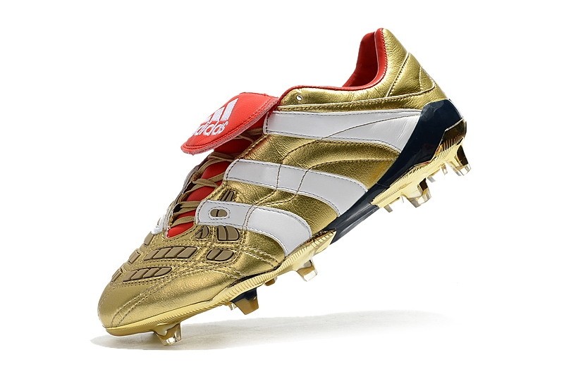 Adidas Predator Accelerator Zinedine Zidane FG - Gold Metallic/White/Navy