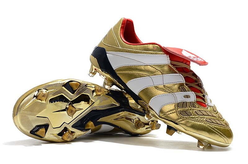 Adidas Predator Accelerator Zinedine Zidane FG - Gold Metallic/White/Navy