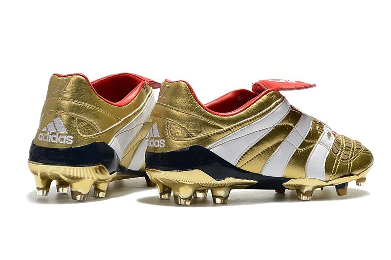 Adidas Predator Accelerator Zinedine Zidane FG - Gold Metallic/White/Navy