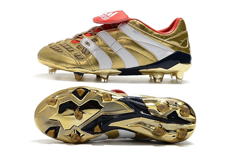 Adidas Predator Accelerator Zinedine Zidane FG - Gold Metallic/White/Navy