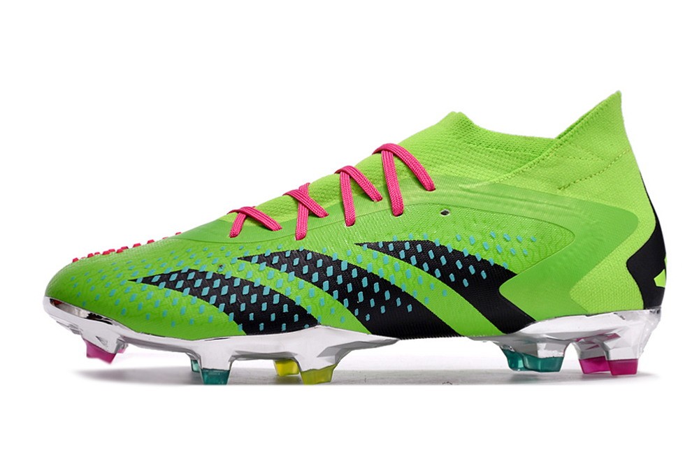 Adidas Predator Accuracy.1 FG Firm Ground - Green/Pink/Silver