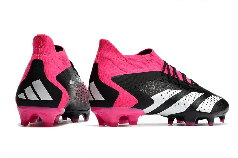 Adidas Predator Accuracy.1 FG Soccer Cleats - Black/White/Pink