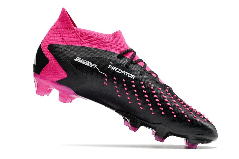 Adidas Predator Accuracy.1 FG Soccer Cleats - Black/White/Pink