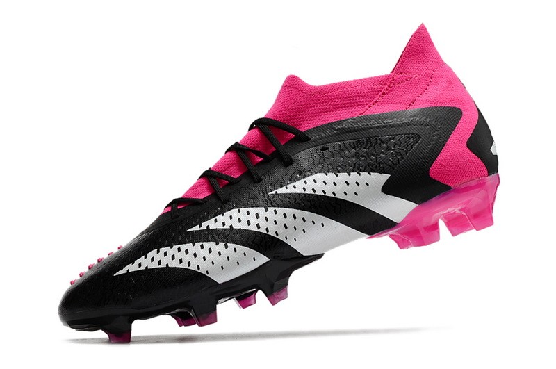 Adidas Predator Accuracy.1 FG Soccer Cleats - Black/White/Pink