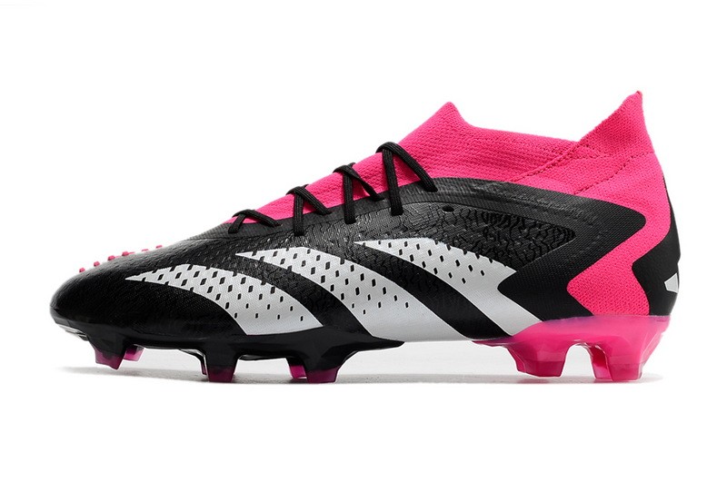 Adidas Predator Accuracy.1 FG Soccer Cleats - Black/White/Pink
