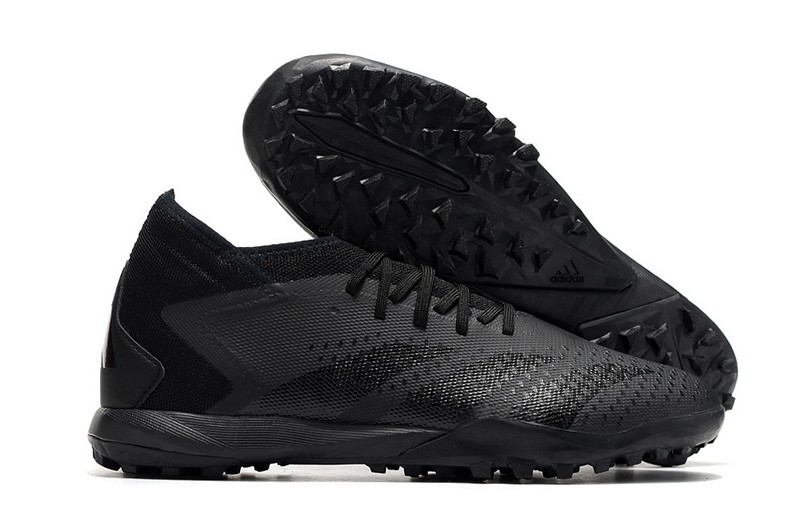 Adidas Predator Accuracy.3 TF Turf Soccer Cleats - Black/Black