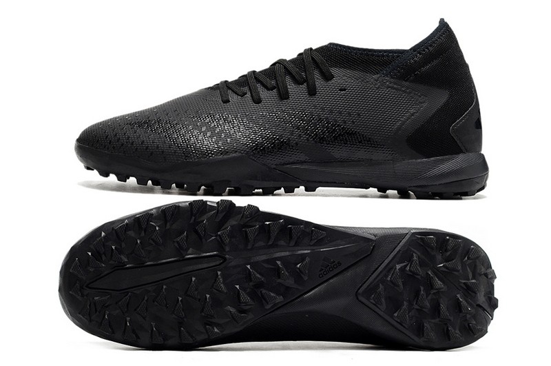 Adidas Predator Accuracy.3 TF Turf Soccer Cleats - Black/Black