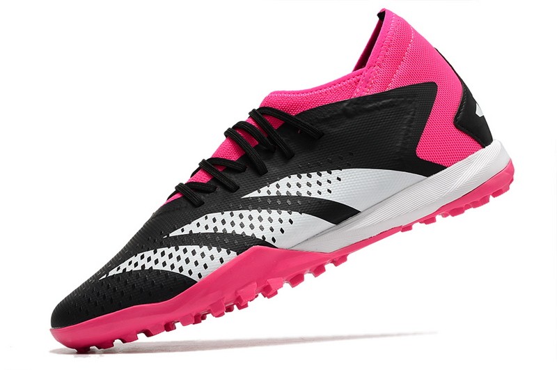 Adidas Predator Accuracy.3 TF Turf Soccer Cleats - Black/Pink