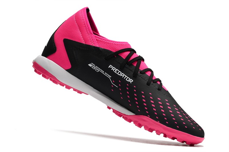 Adidas Predator Accuracy.3 TF Turf Soccer Cleats - Black/Pink