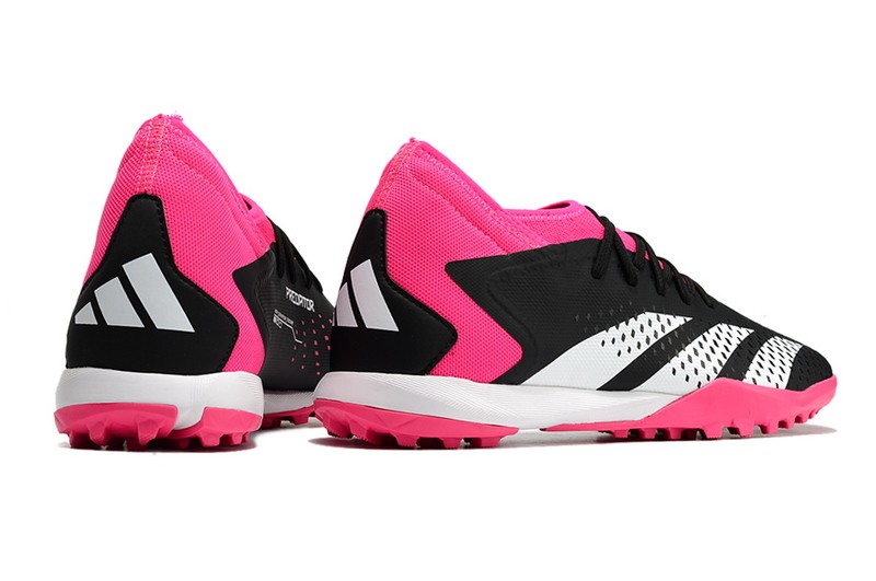 Adidas Predator Accuracy.3 TF Turf Soccer Cleats - Black/Pink