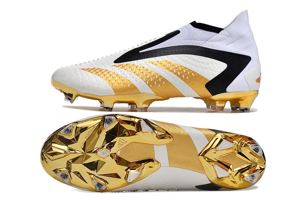Adidas Predator Accuracy+ FG Bellingham Madrid - Gold/White/Black