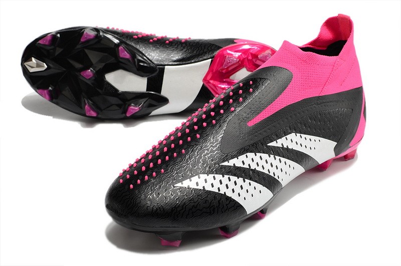 Adidas Predator Accuracy+ FG Firm Ground - Core Black/White/Shock Pink