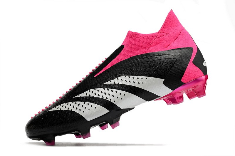 Adidas Predator Accuracy+ FG Firm Ground - Core Black/White/Shock Pink
