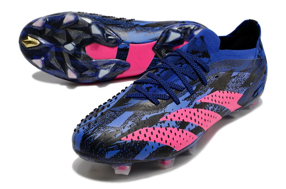 Adidas Predator Accuracy Paul Pogba.1 Low Fg Special Edition - Blue/Pink/Black