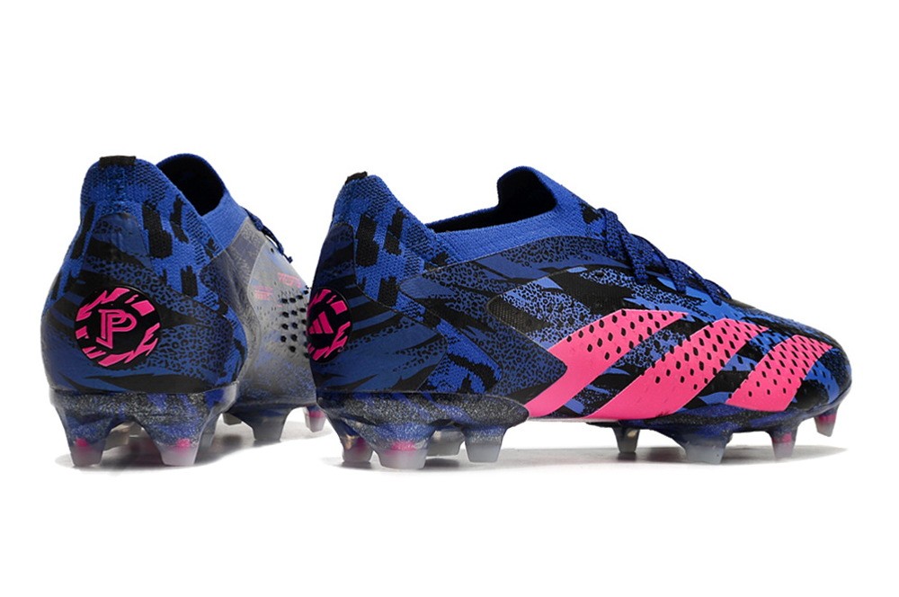 Adidas Predator Accuracy Paul Pogba.1 Low Fg Special Edition - Blue/Pink/Black