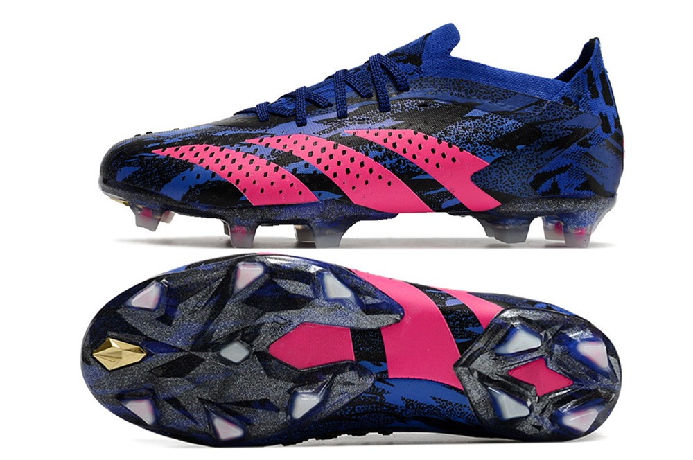 Adidas Predator Accuracy Paul Pogba.1 Low Fg Special Edition - Blue/Pink/Black