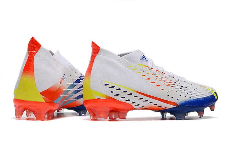 Adidas Predator Edge .1 FG Al Rihla - White/Solar Yellow/Blue