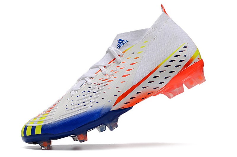 Adidas Predator Edge .1 FG Al Rihla - White/Solar Yellow/Blue