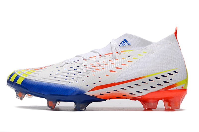 Adidas Predator Edge .1 FG Al Rihla - White/Solar Yellow/Blue