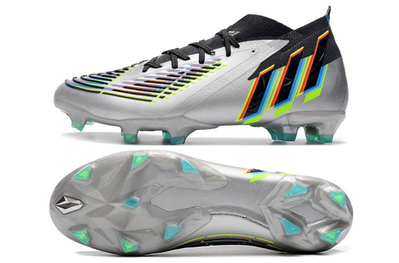 Adidas Predator Edge .1 FG Beyond Fast - Silver Metallic/Black/Green