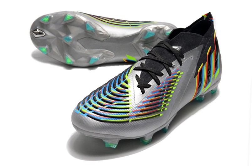 Adidas Predator Edge .1 FG Beyond Fast - Silver Metallic/Black/Green