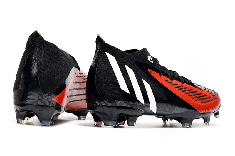 Adidas Predator Edge .1 FG Custom - Black/Red/White