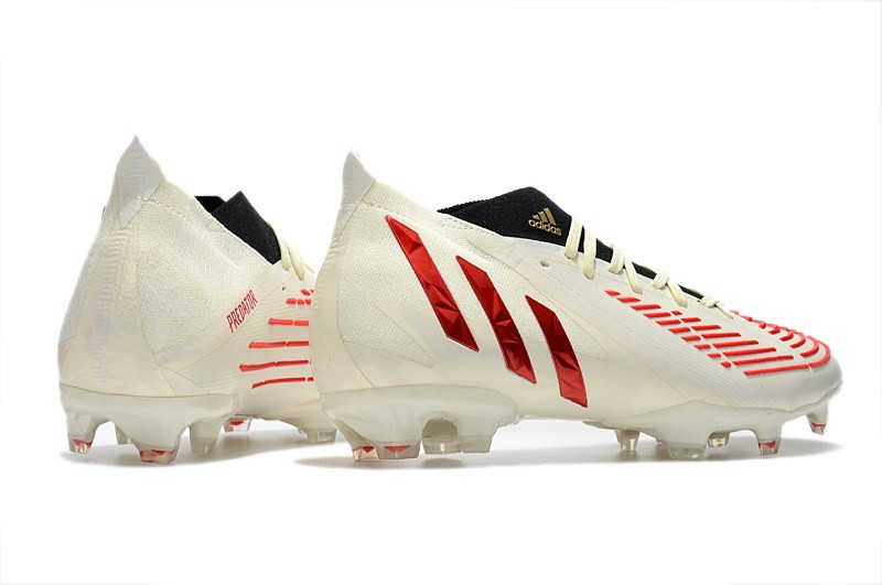 Adidas Predator Edge .1 FG Showdown - Off White/Vivid Red/Gold Metallic