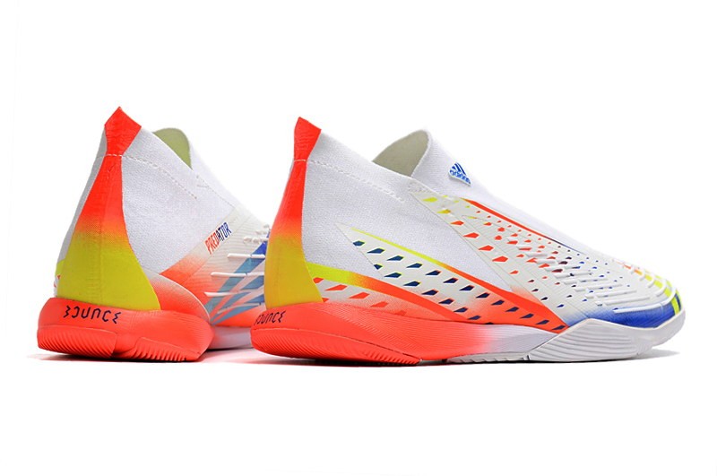 Adidas Predator Edge .1 IC Al Rihla - White/Solar Yellow/Blue