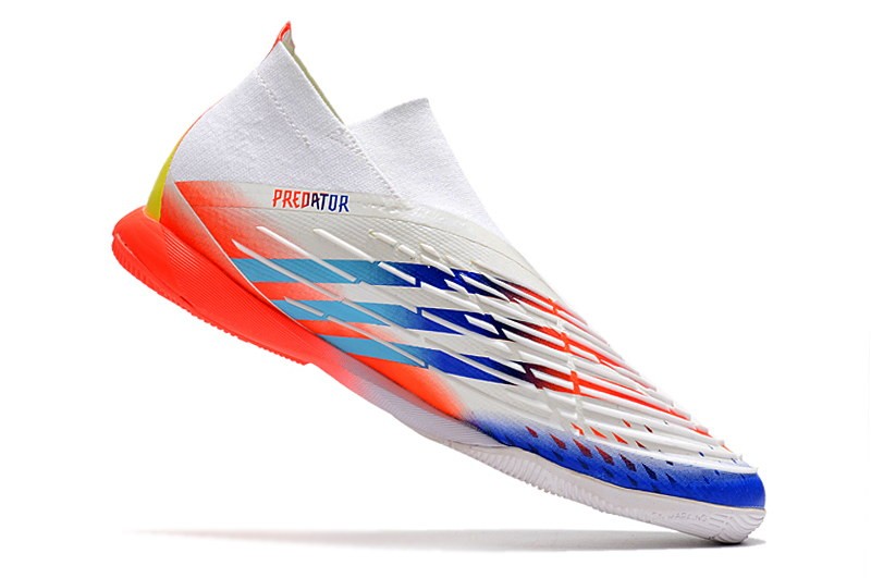 Adidas Predator Edge .1 IC Al Rihla - White/Solar Yellow/Blue