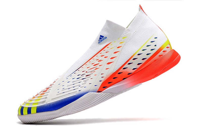 Adidas Predator Edge .1 IC Al Rihla - White/Solar Yellow/Blue