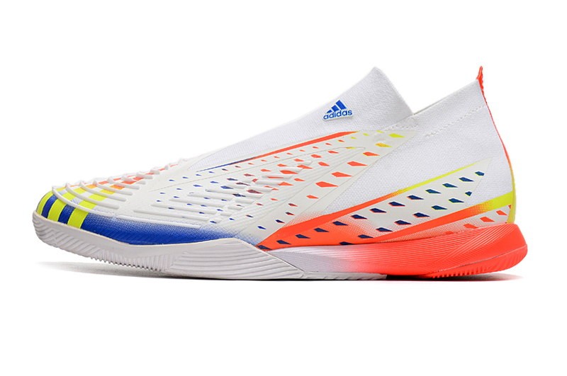 Adidas Predator Edge .1 IC Al Rihla - White/Solar Yellow/Blue