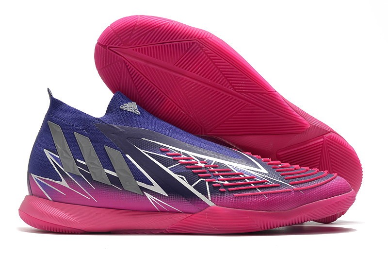 Adidas Predator Edge .1 IC Champions Code - Purple/Silver Metallic/Shock Pink