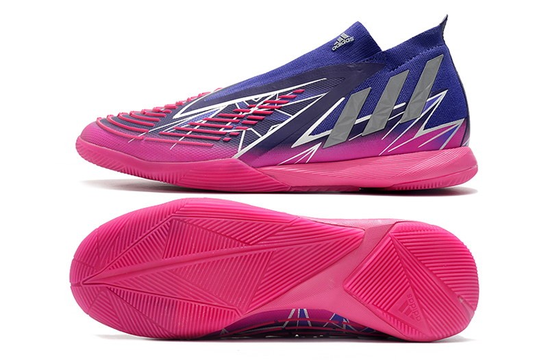 Adidas Predator Edge .1 IC Champions Code - Purple/Silver Metallic/Shock Pink